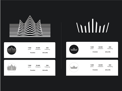 King of vibe design illustration logo minimal music vector