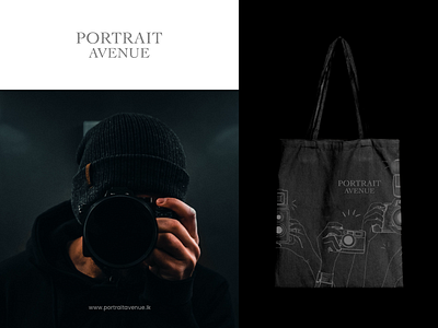Portrait Avenue - Brand Design bag bagdesign branddesign branding illustration logo logodesign vector