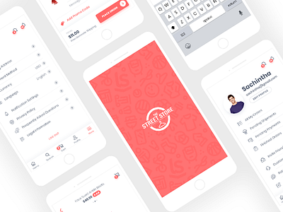 Street Store branding mobile ui mobileapps mobileshop shoping shoppingstore ui uidesign uiux uxdesign