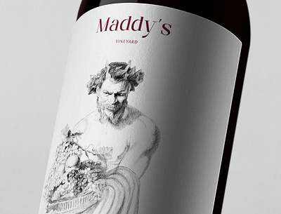 New Identity and label design for Maddy’s Vineyard. brand identity branding branding design graphic desgin identity label label design logo logo design simplicity vineyard wine wine bottle wine label