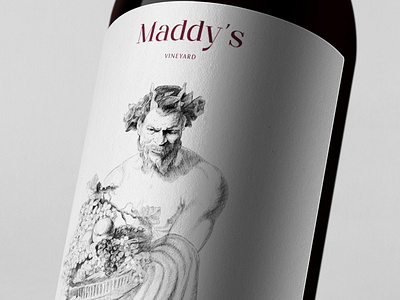 New Identity and label design for Maddy’s Vineyard.