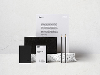 UDV ARCHITECTS architects architecture brandidentity branding design logo stationary design