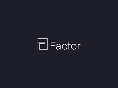 Factor Architects brand identity brandidentity branding design dribbble graphic graphic desgin logo logo design stationary design
