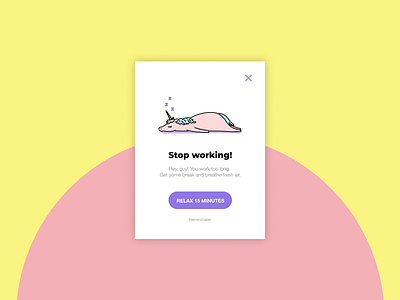 Pop-Up / Overlay daily ui 016