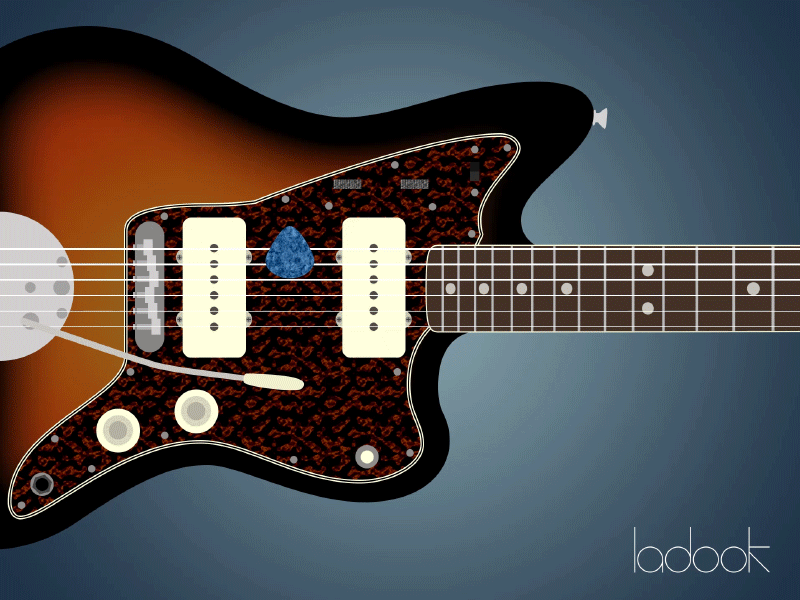 Jazzmaster Motion motion music render vector