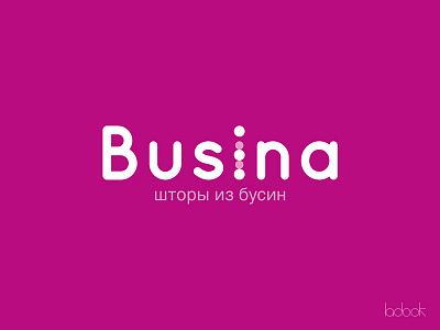 Busina logo logo mockup render vector