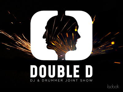 Double D logo logo music render vector
