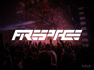 Firespace denied logo design dj logo music vector