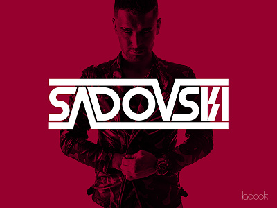 Sadovski logo design dj illustrator logo minimal music render vector