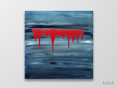 Vulnere '20 abstract acrylic paint blood canvas oil paint paint