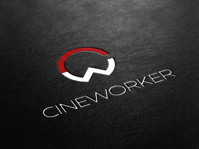 Cineworker illustration logo logodesign logomark
