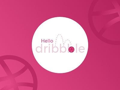 Hello Dribbble debut graphicdesign hello illustration interaction startups ux designer vector