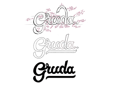 Gruda Logo Process