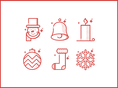 Christmas Icon Set: Merry Christmas!