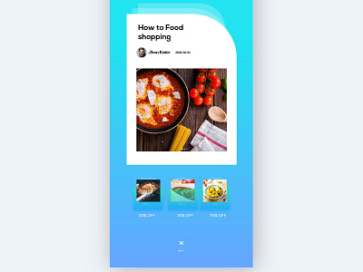 New Food product for Ui app branding design ui ux
