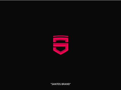 SANTOS Logotype | CerroGraphics art brand brand design brand identity branding branding design concept logo logo design logodesign