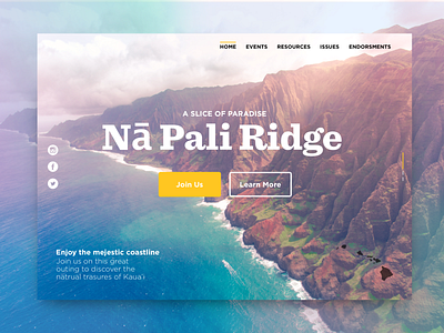 Nā Pali Ridge Event Page