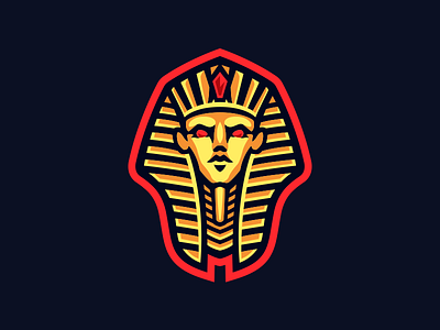 Pharaoh Mascot Logo, for sale. 2018 colors logo mascot logo pharaoh