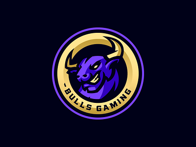 Bull Mascot logo, For sale. 2018 bull esports gaming logo logoinspiration mascot mascot logo