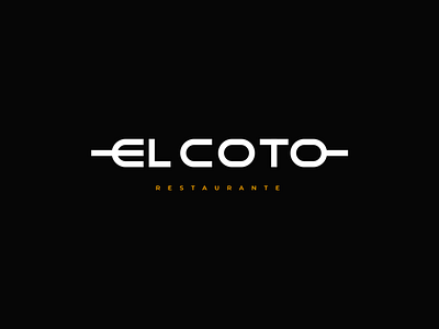 El Coto, Spanish restaurant. brand logo restaurant