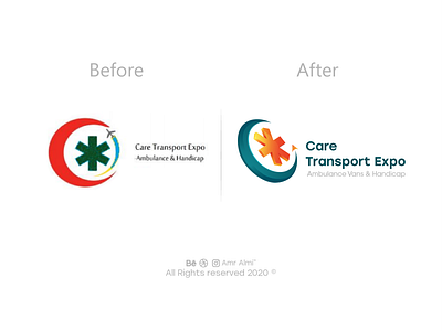 Care Transport Expo arabic branding company design illustration logo typography ui شعارات عربي