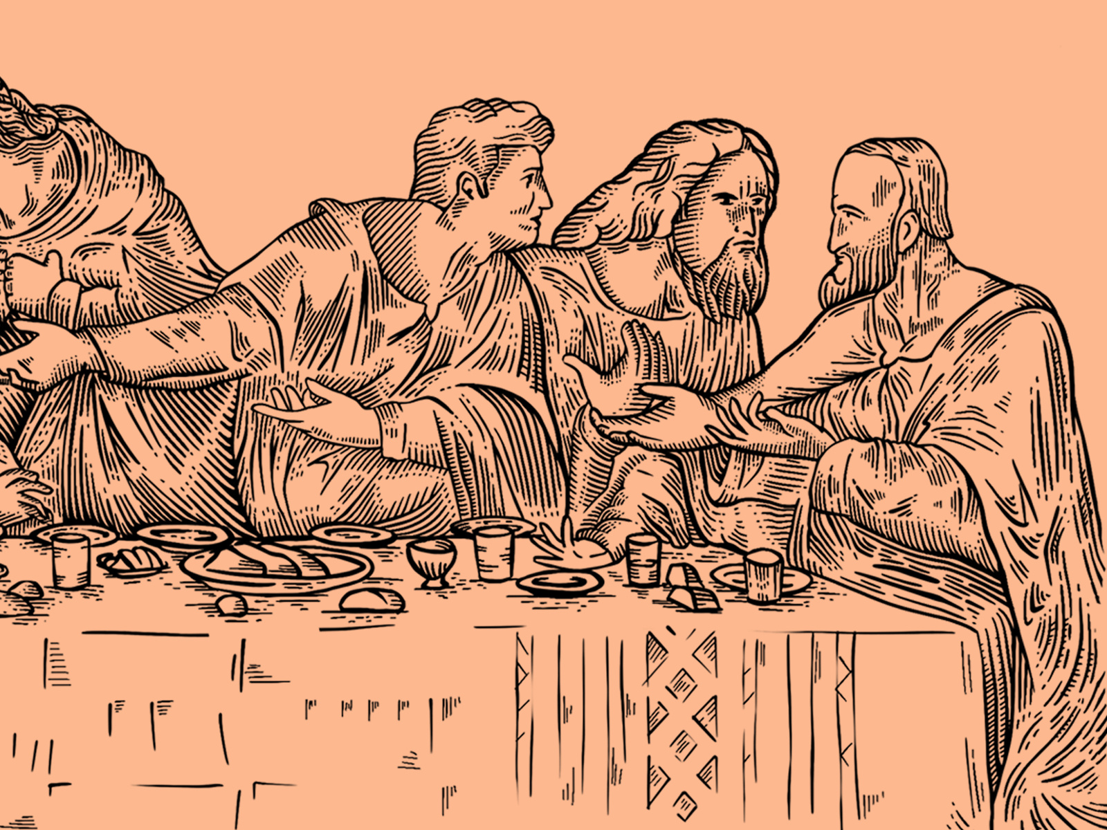 The Last Supper By Petar Kilibarda On Dribbble