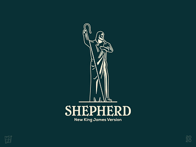 Shepherd v2 (Sold) bible church church logo guide illustration illustrations jesus christ pastor procreate shepherd vector