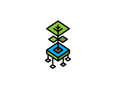 Tech Leaf Logo