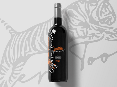 Wine Bottle Mockup Tigertooth