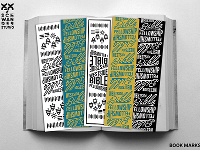 Book Marks for WBF bookmark church design clean clean bookmark clean design design icon logo project typography vector