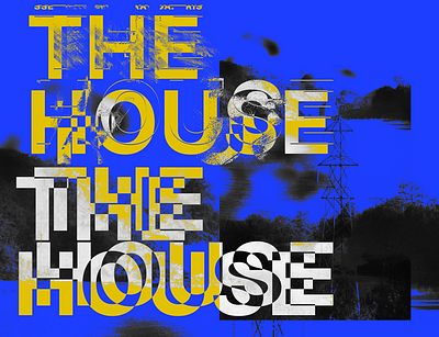 THEHOUSE.! abstract clean clean design design photoshop poster art poster design posters project typography