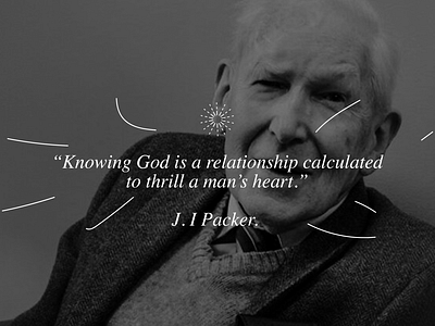 Knowing God.