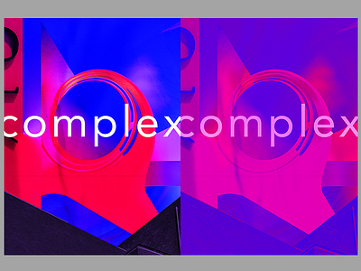 Complex. abstract abstract design clean clean design clean poster design color color palette colorful design gradient gradients photoshop poster design project