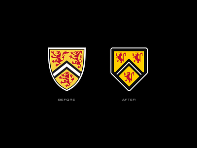 University of Waterloo Rebrand branding canada design illustrator kitchener logo logo design shield university university of waterloo vector waterloo