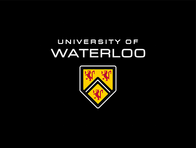 University of Waterloo Logo branding branding design canada design illustration illustrator kitchener logo logo design logo design concept typography university university of waterloo university of waterloo branding university of waterloo logo ux vector waterloo engineering