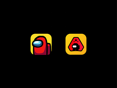 Among Us App Icon among us among us app among us game among us logo app icon app icons branding design esports gaming icon illustration illustrator logo mascot logo mascotlogo ux vector