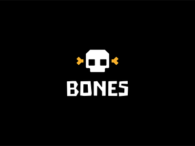 Bones bone bone logo bones branding design esports illustrator logo mascotlogo pirate pirate logo skull skull brand identity skull branding skull logo vector