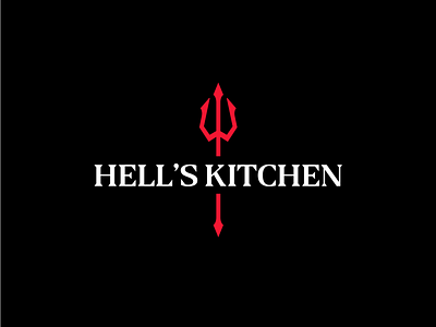 Hell's Kitchen branding cooking logo design devil devil logo esports gordan ramsey hell hell logo hells kitchen hells kitchen logo illustrator logo masterchef vector