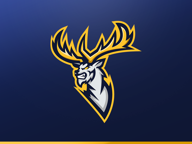 Deer Mascot Logo by Vedant Patel on Dribbble