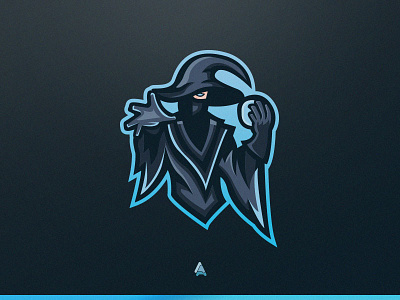 Wizard Mascot Logo esports logo mascotlogo wizard wizardmascotlogo