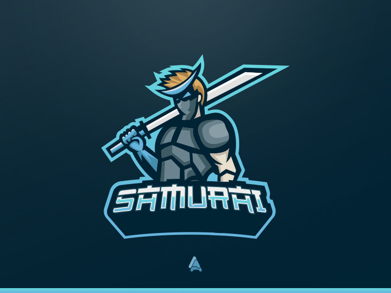 Samurai Mascot Logo