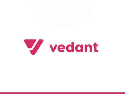 Vedant - 2019 Branding concept logo simple logo v v letter v logo vedant