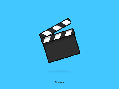 Filmboard Illustration action film film board filmboard illustration illustrations illustrator logo take vector