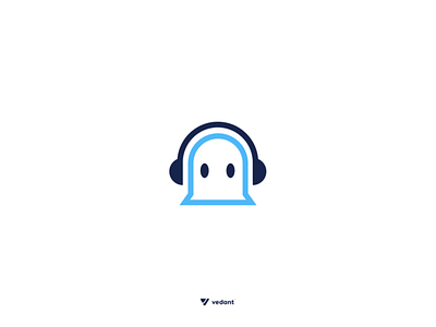 Ghost design esports esports logo esportsmascotlogo gamer ghost ghost branding ghost logo ghost with headphones illustrator logo mascot mascot logo mascotlogo