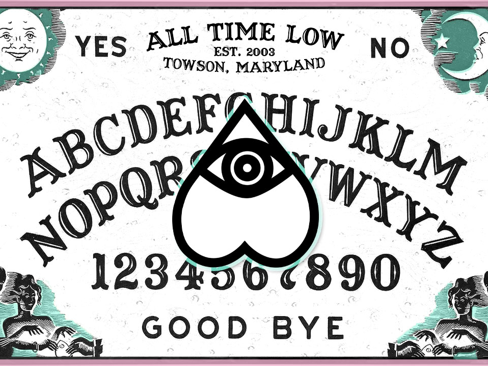 All Time Low Ouija Board By Sierra Phillips On Dribbble