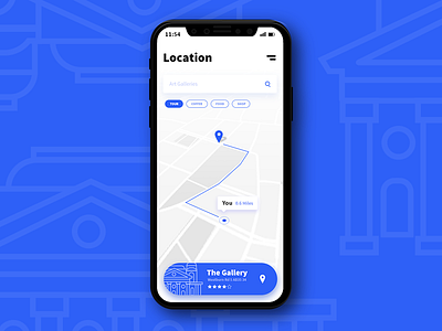 Location Tracker daily dailyui experience location mobile tracker ui uiux user