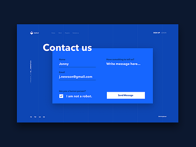 Contact Us Daily UI #28 contact daily daily ui design ui uiux us user experience