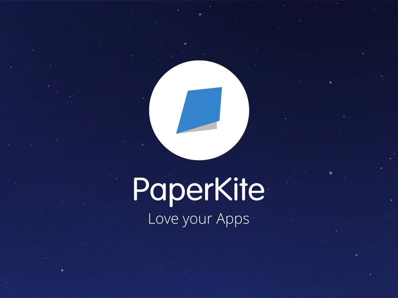 PaperKite Credits after effects animation apps credits motion design paperkite space wellington