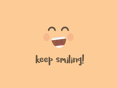 DAY 18: Keep Smiling! 100days 100daysofillustration character day 18 face happy illustration positivity smile smiling