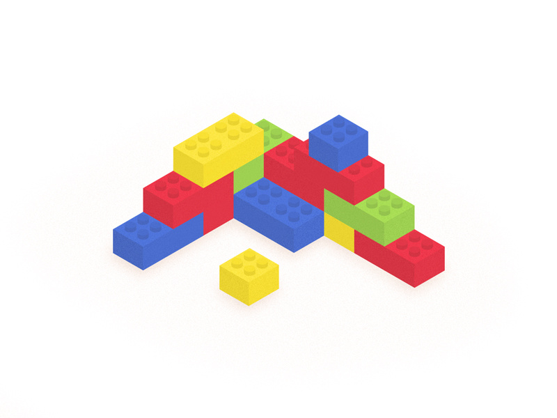 DAY 27: Lego by Andrew Millar on Dribbble